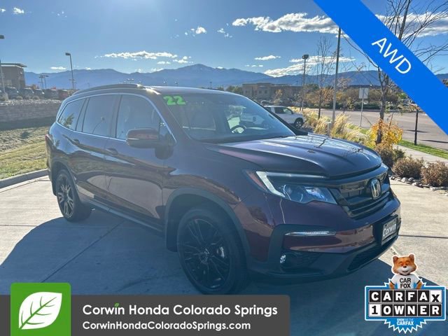 Used 2022 Honda Pilot Special Edition