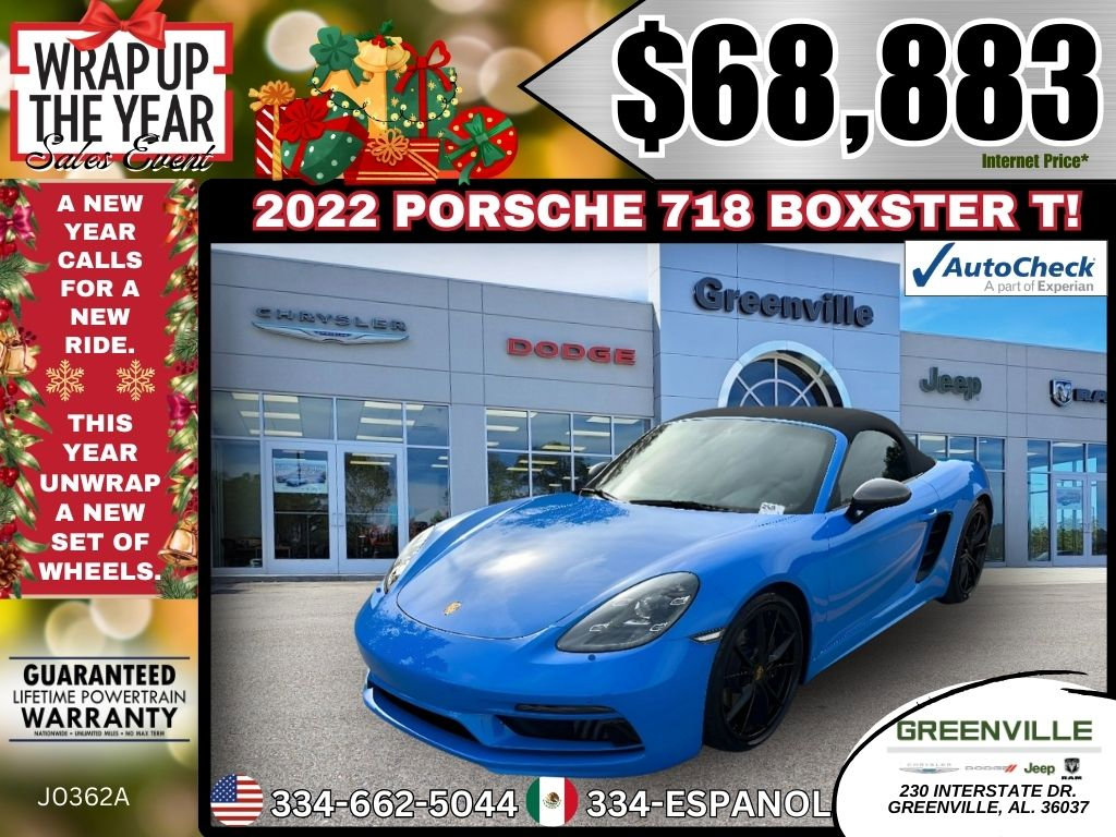 Used 2022 Porsche 718 Boxster image 1