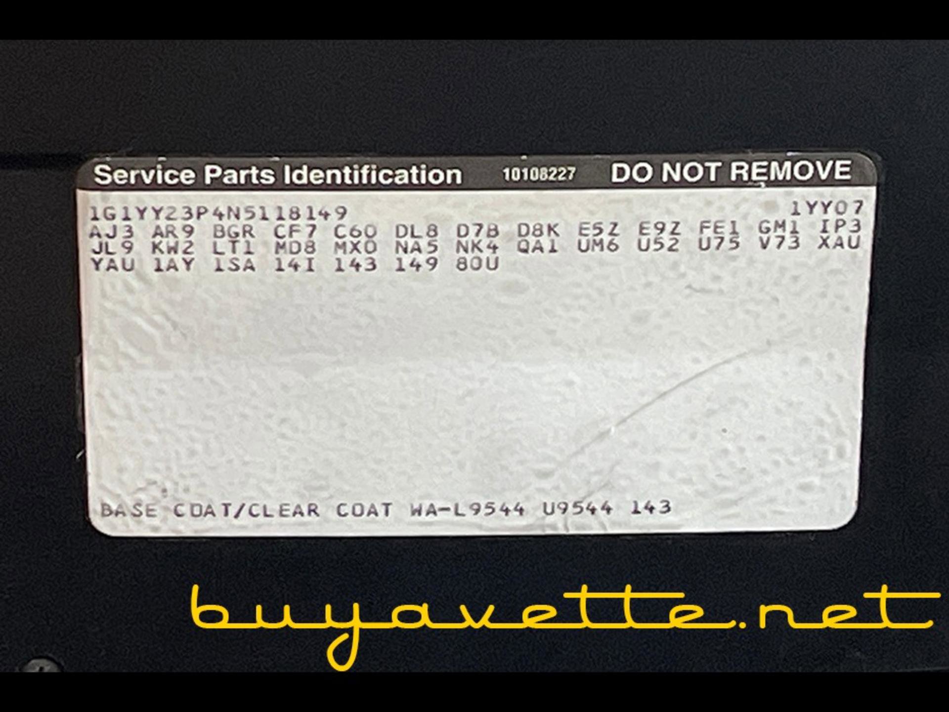 Used 1992 Chevrolet Corvette Coupe image 27