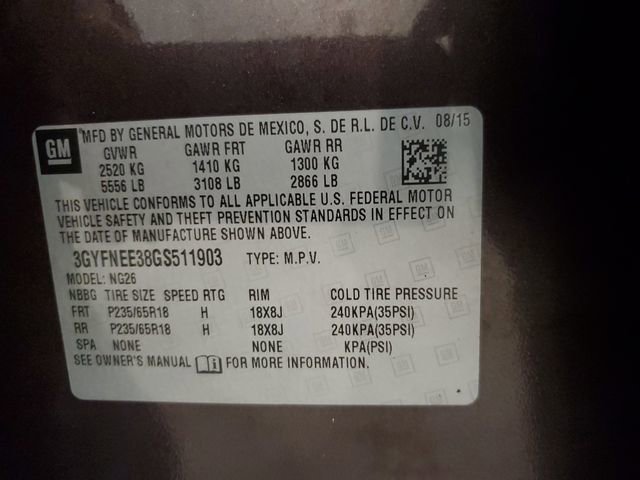 Used 2016 Cadillac SRX Luxury w/ Driver Awareness Package image 30