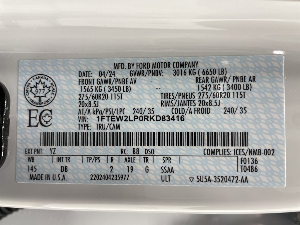 Used 2024 Ford F150 STX w/ Mobile Office Package image 27