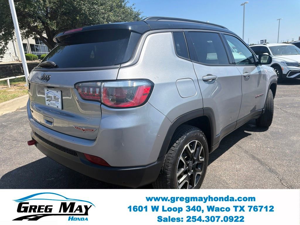 Used 2020 Jeep Compass Trailhawk AWD/4WD image 3
