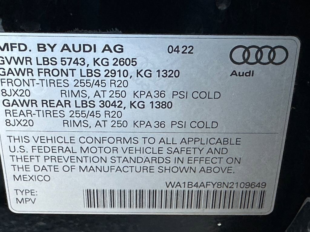 Used 2022 Audi SQ5 Premium Plus image 28