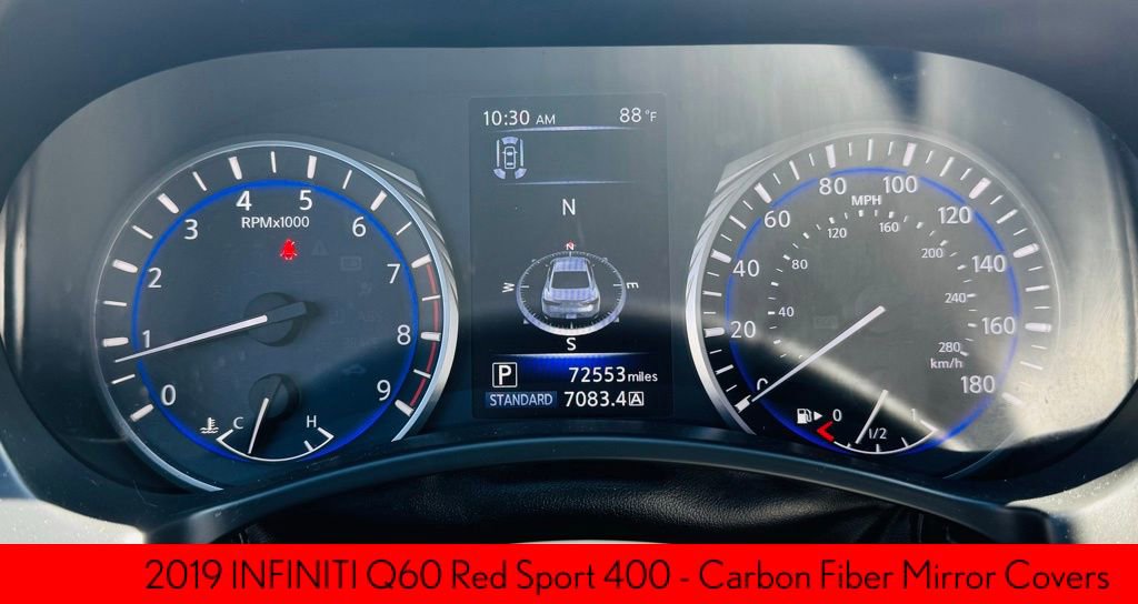 Used 2019 INFINITI Q60 Red Sport 400 w/ Proactive Package RWD image 19