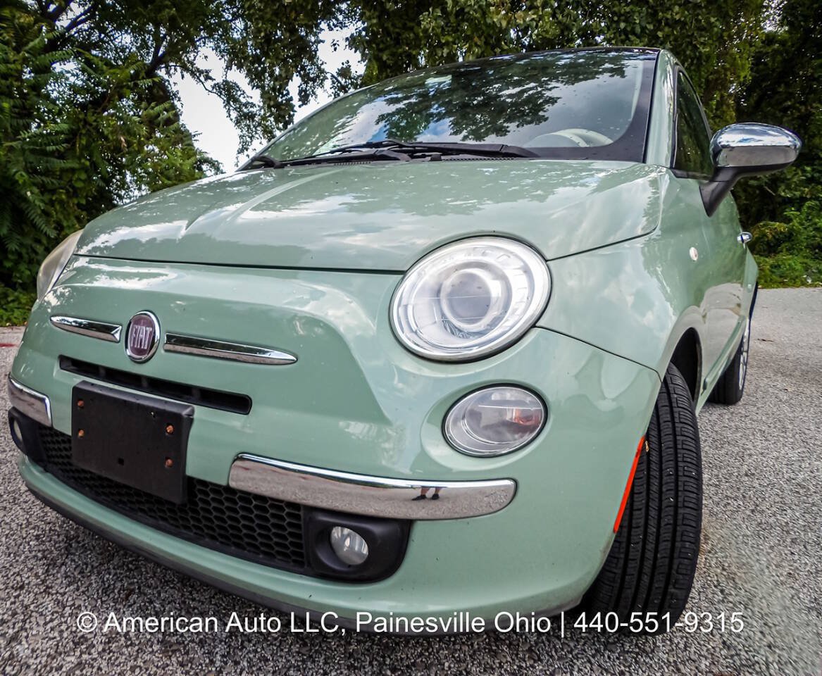Used 2013 FIAT 500 Lounge w/ Luxury Leather Pkg FWD image 1