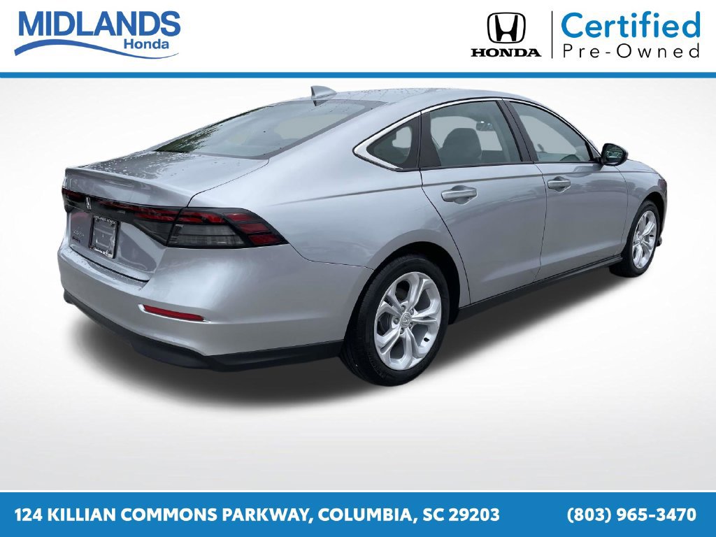 Certified 2025 Honda Accord LX image 6