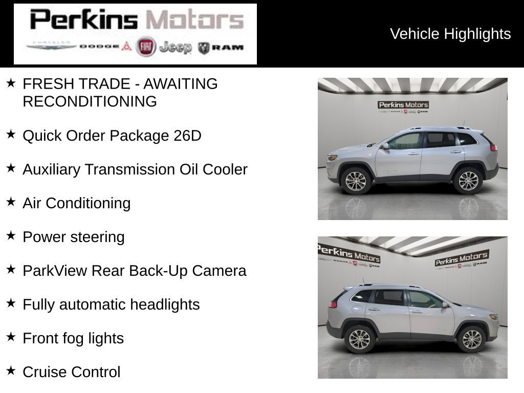Used 2019 Jeep Cherokee Latitude Plus AWD/4WD image 32