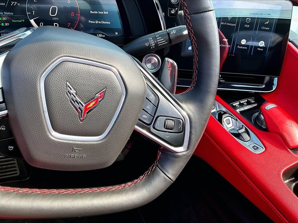 Used 2024 Chevrolet Corvette Stingray Preferred Conv w/ Z51 Performance Package RWD image 21