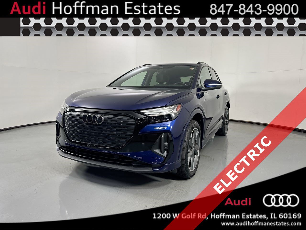 Used 2023 Audi Q4 e-tron Prestige w/ Black Optic Package AWD/4WD image 1