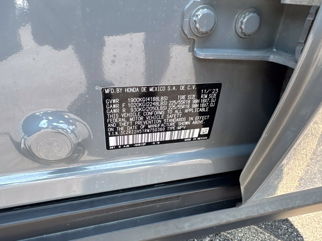 Certified 2024 Honda HR-V Sport image 23