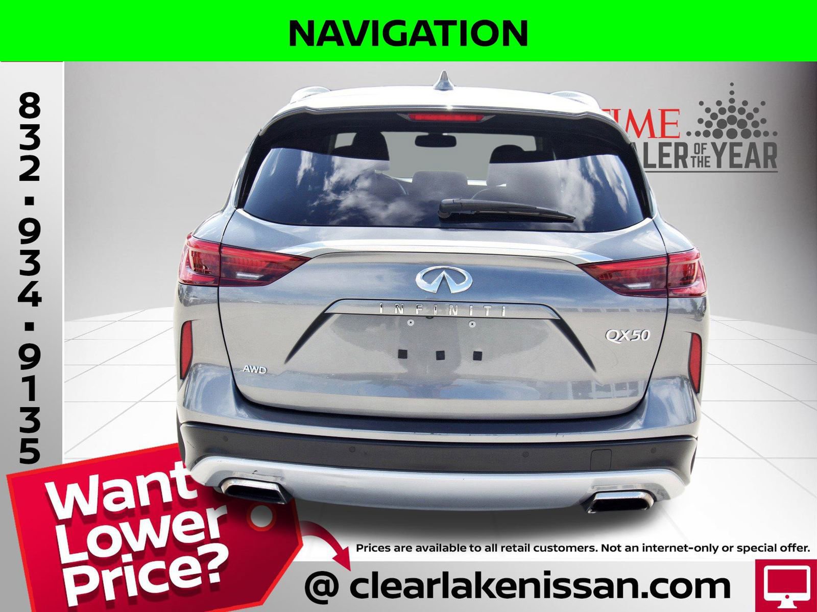 Used 2019 INFINITI QX50 Essential w/ Proassist Package image 6