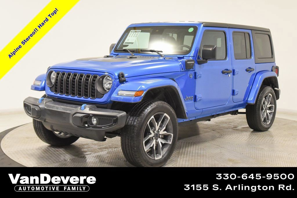 Used 2024 Jeep Wrangler Unlimited w/ Technology Group image 1