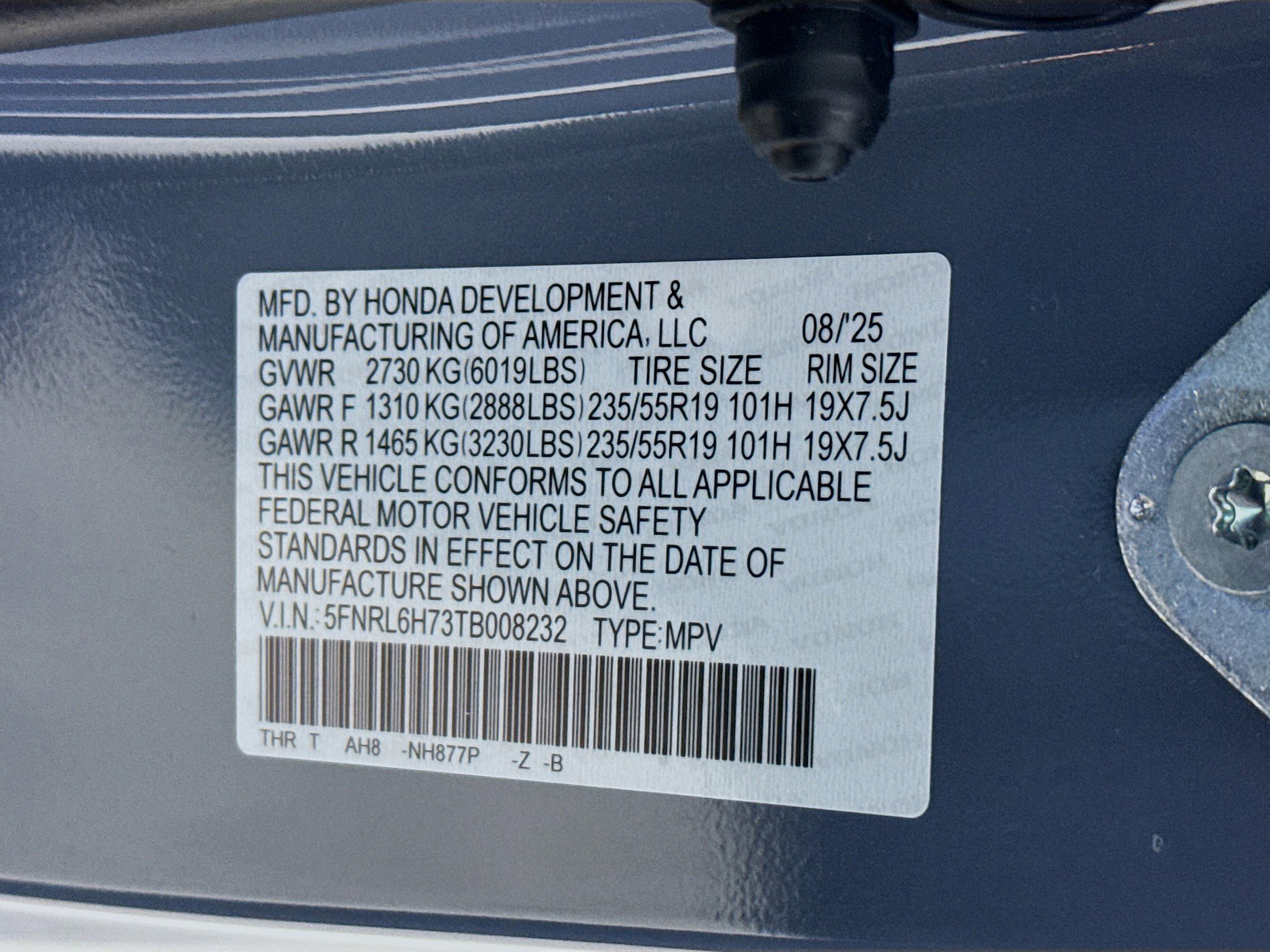 Certified 2026 Honda Odyssey Sport-L image 40