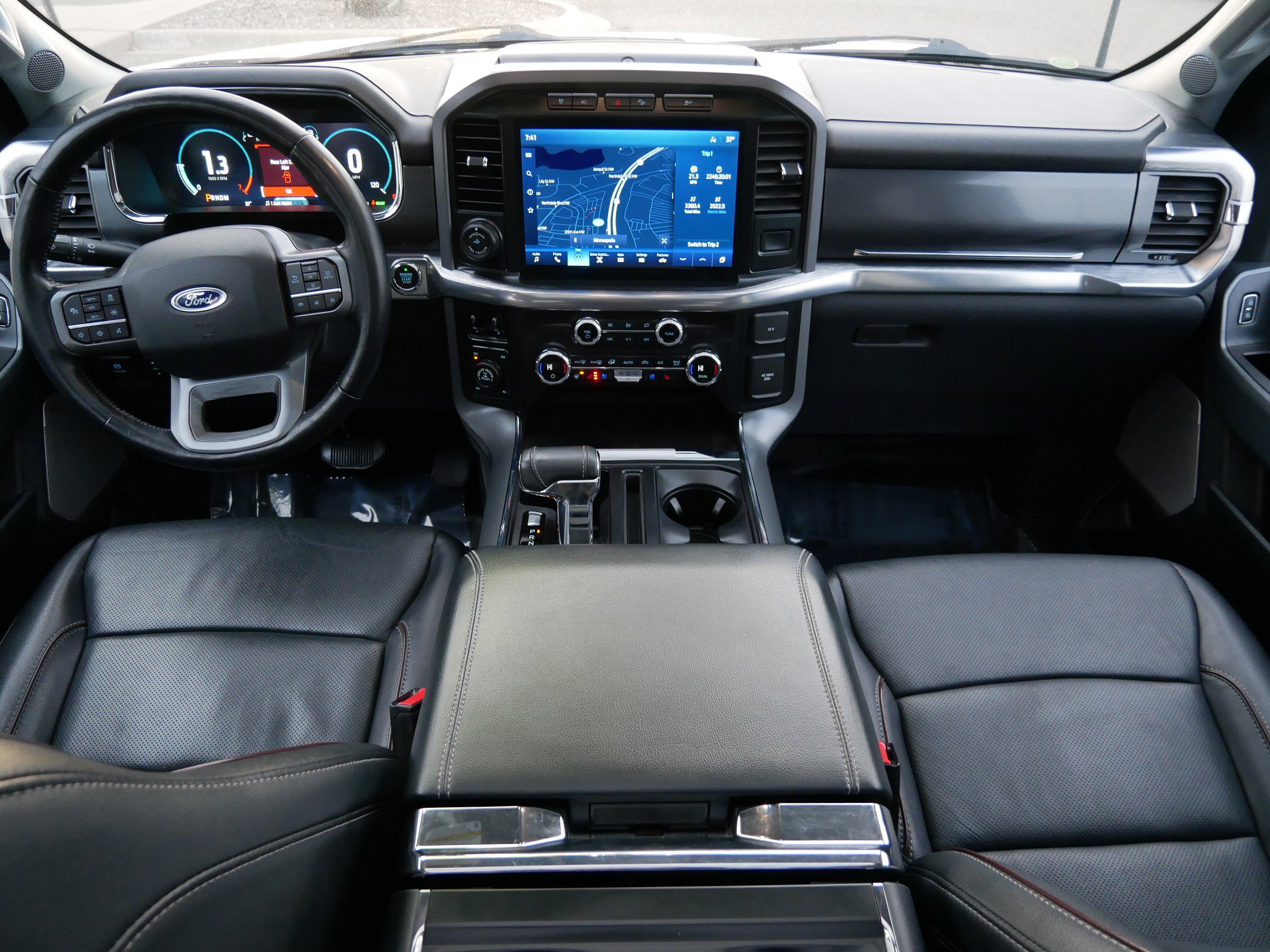 Used 2021 Ford F150 Lariat w/ Equipment Group 502A High AWD/4WD image 13