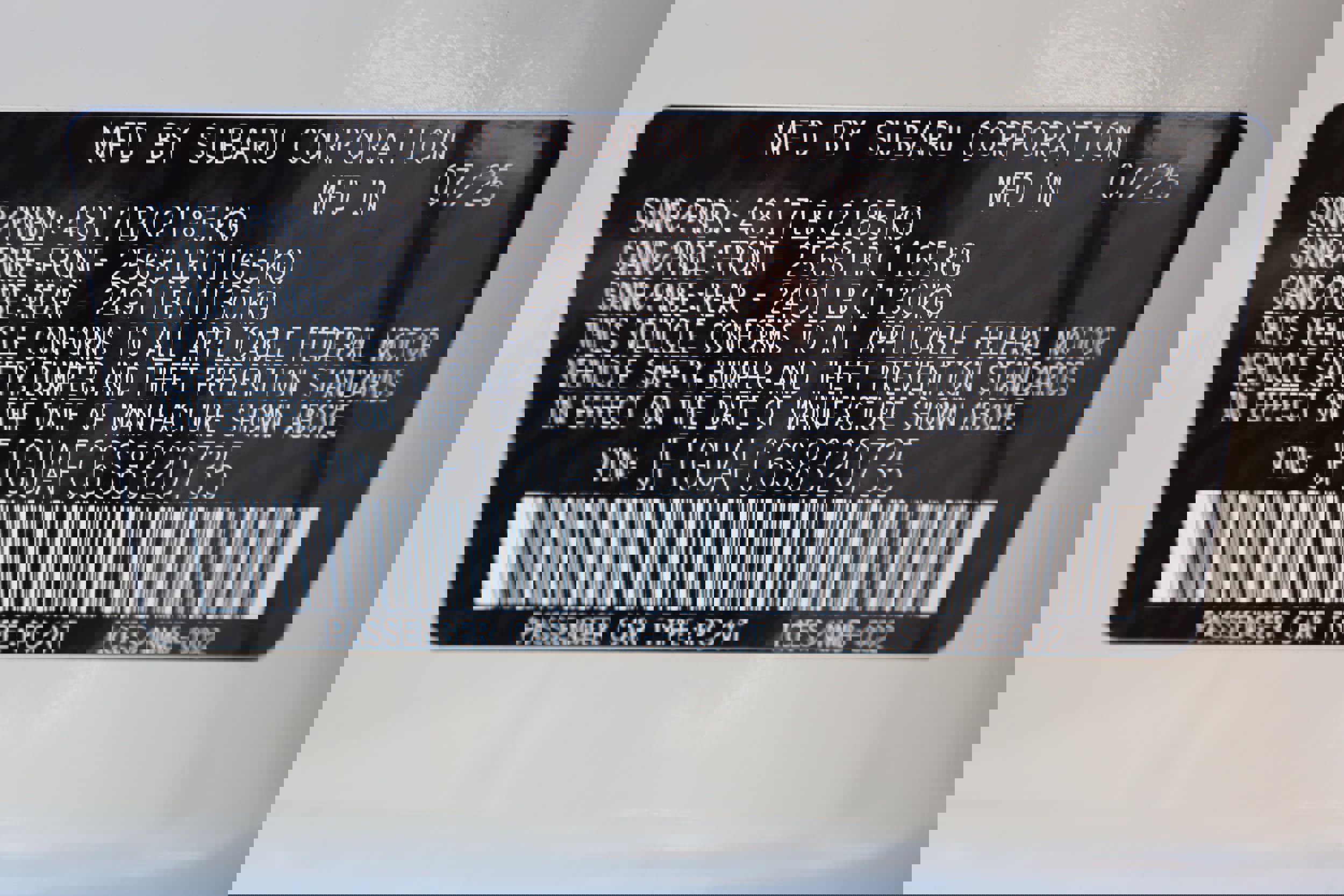 New 2025 Subaru Impreza 2.0i Sport w/ Popular Package #1 image 22