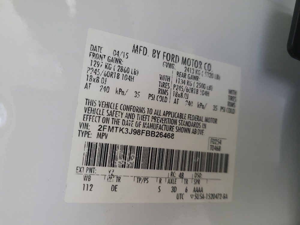 Used 2015 Ford Edge SEL FWD image 33