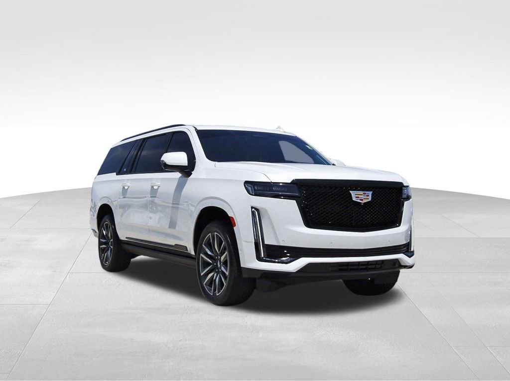 Used 2021 Cadillac Escalade ESV Sport Platinum w/ Heavy-Duty Trailer Package AWD/4WD image 1