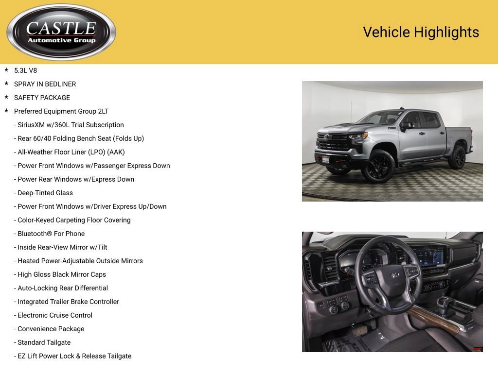 Used 2025 Chevrolet Silverado 1500 LT Trail Boss w/ Convenience Package II image 3