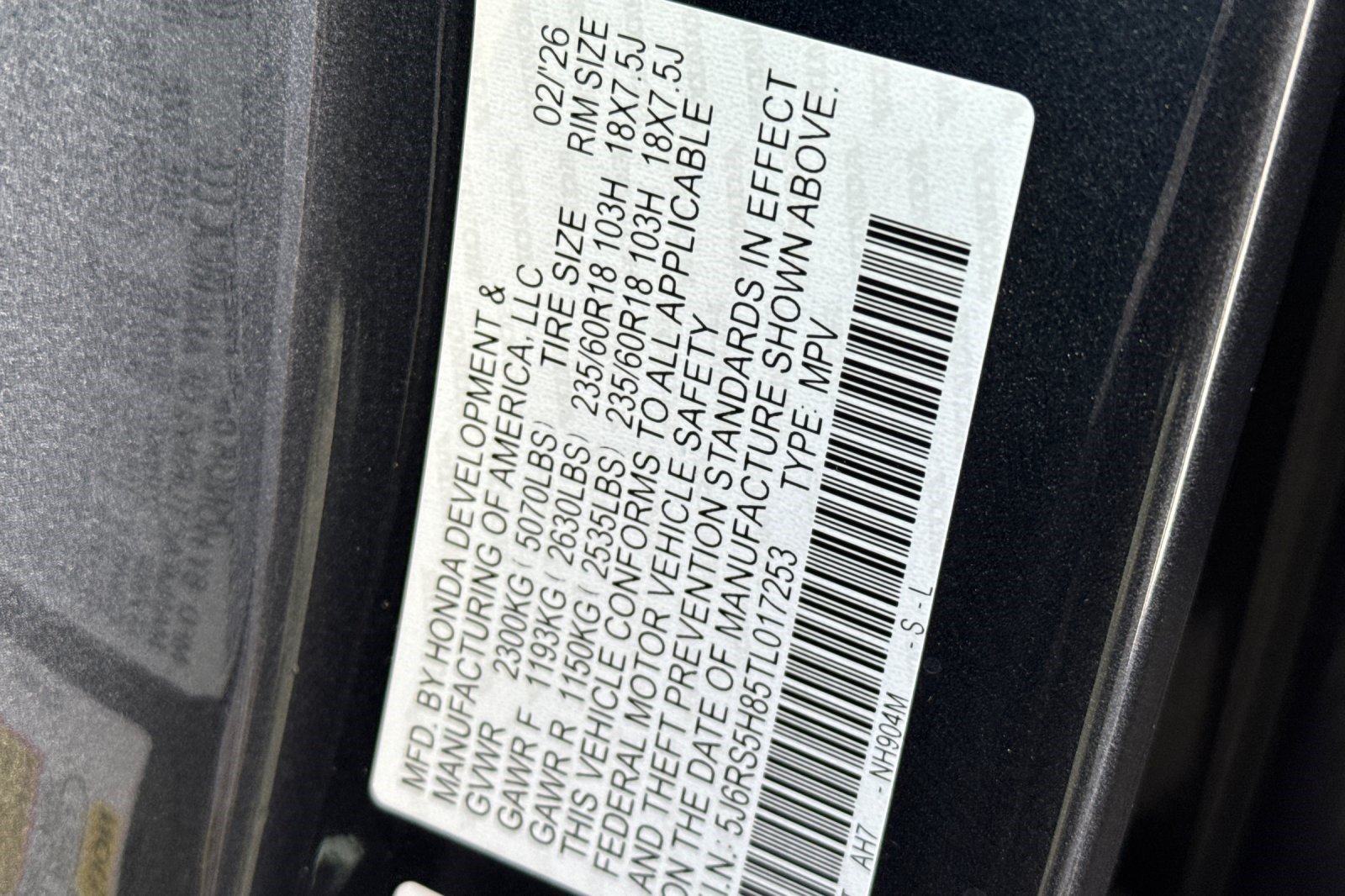 Certified 2026 Honda CR-V Sport-L image 26