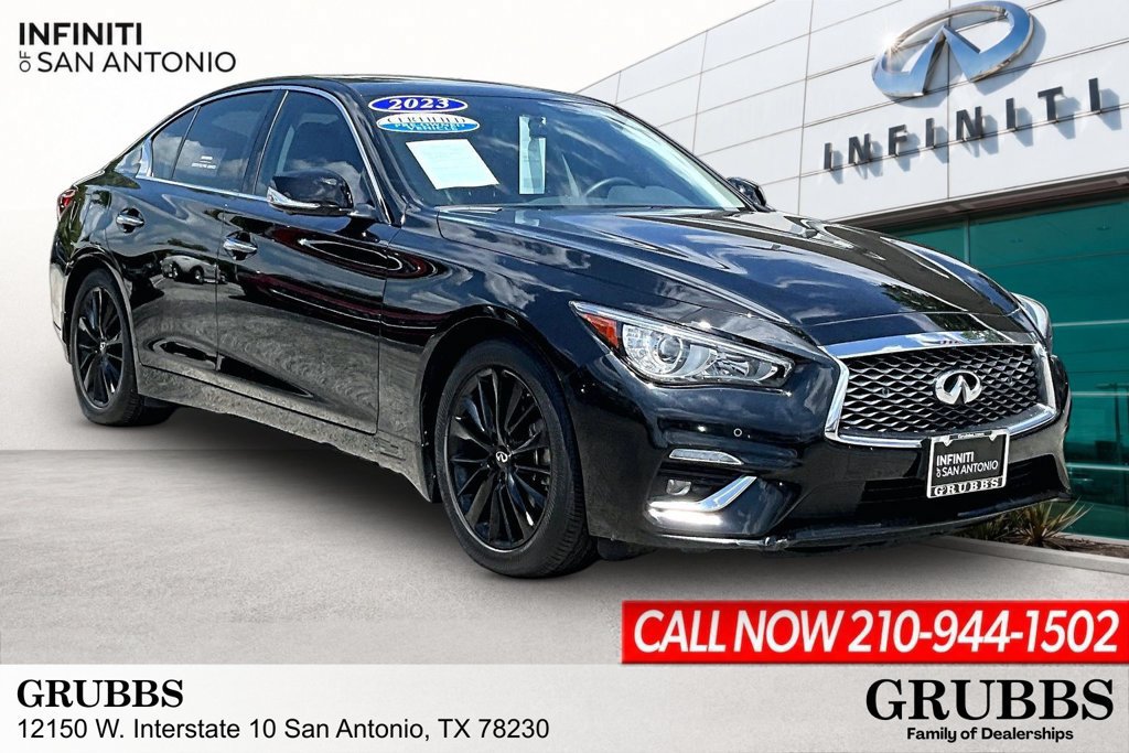 Used 2023 INFINITI Q50 Luxe w/ Cargo Package