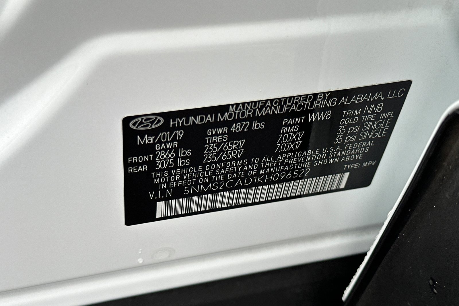 Used 2019 Hyundai Santa Fe SE image 32