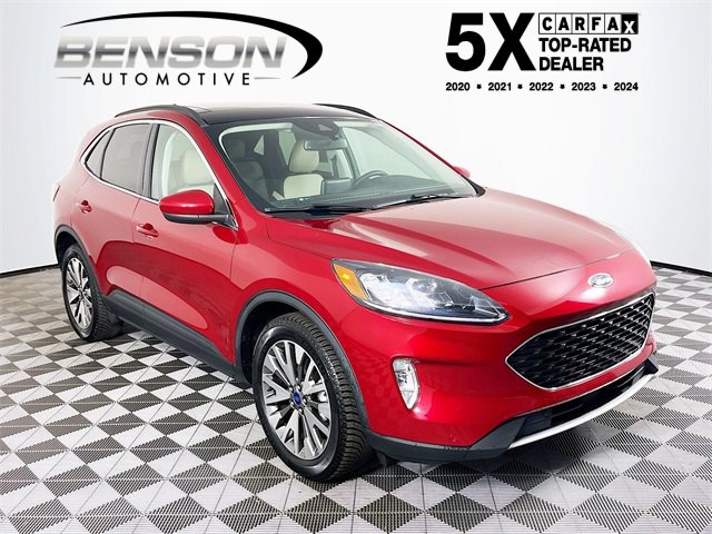 Used 2022 Ford Escape Titanium w/ Class II Trailer Tow Package video 1