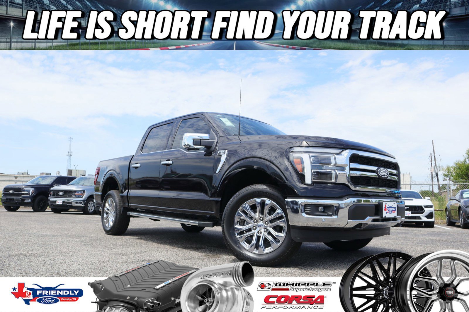 New 2025 Ford F150 Lariat w/ Equipment Group 501A Mid