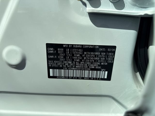 New 2026 Subaru Ascent Touring w/ Popular Package #1 AWD/4WD image 20