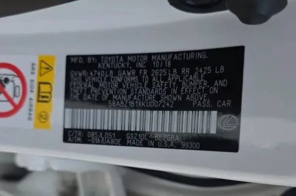 Used 2019 Lexus ES 350 w/ Premium Package FWD image 55