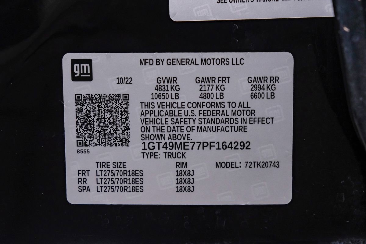 Used 2023 GMC Sierra 2500 SLE w/ SLE Value Package; image 61