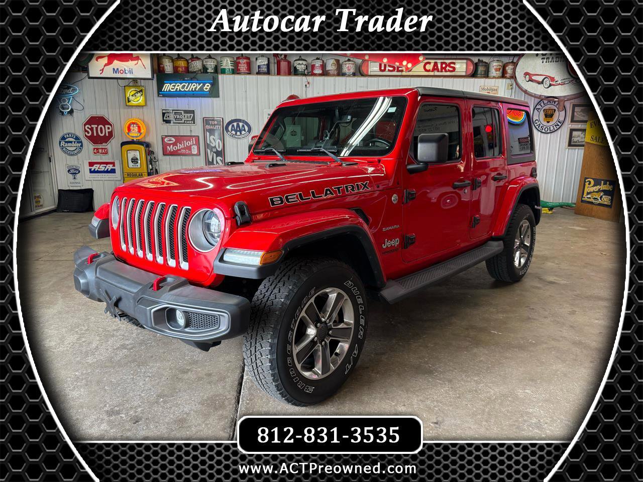 Used 2020 Jeep Wrangler Unlimited Sahara image 1