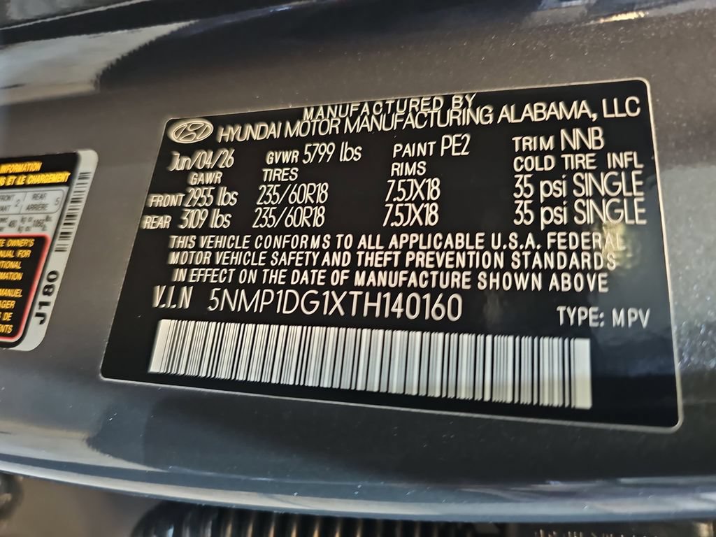 New 2026 Hyundai Santa Fe SE AWD/4WD image 37