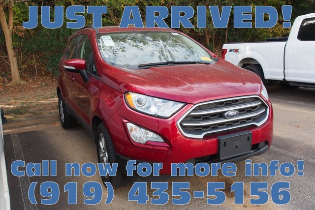 Certified 2021 Ford EcoSport SE w/ SE Convenience Package