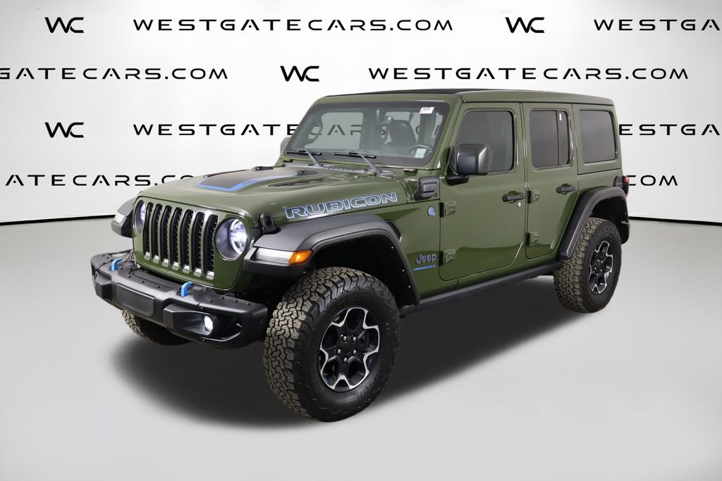 Used 2023 Jeep Wrangler Unlimited Rubicon 4xe w/ Steel Bumper Group