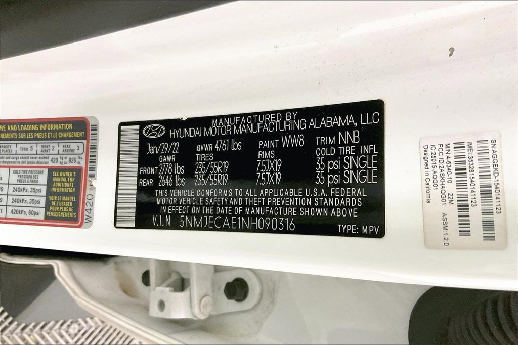 Used 2022 Hyundai Tucson Limited image 26