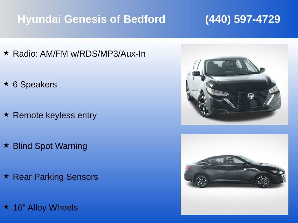 Used 2024 Nissan Sentra SV FWD image 7