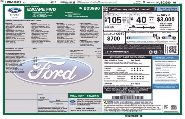 Used 2022 Ford Escape SEL w/ Technology Package image 37