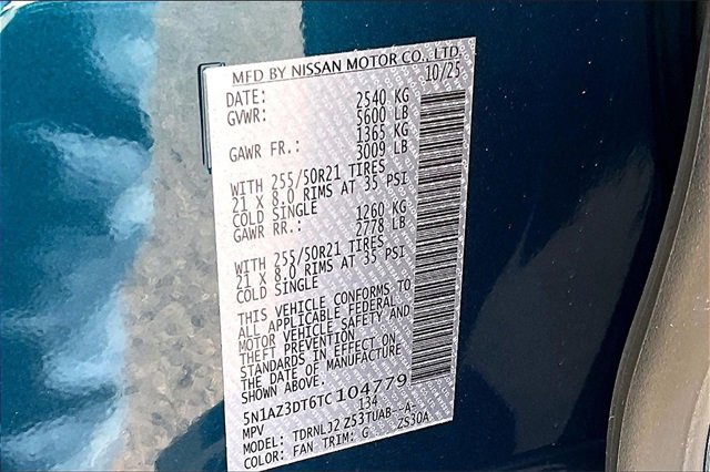 New 2026 Nissan Murano Platinum w/ Technology Package image 8