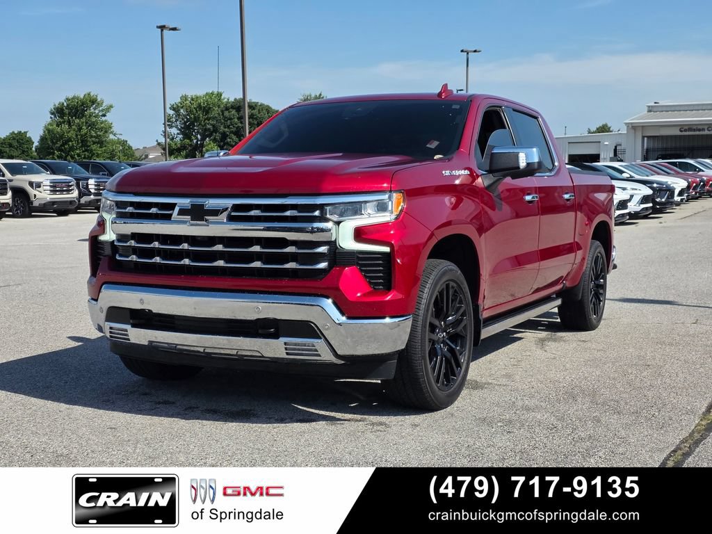Used 2024 Chevrolet Silverado 1500 LTZ w/ Technology Package AWD/4WD image 3