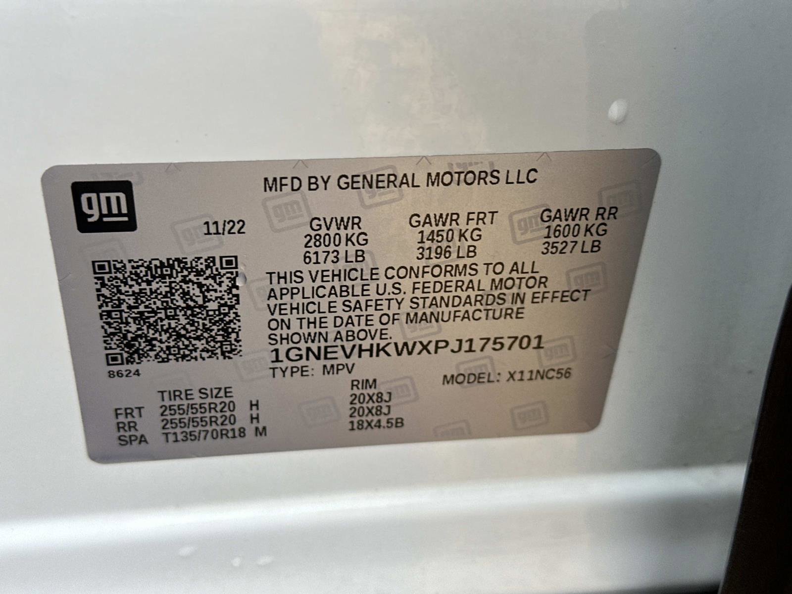 Certified 2023 Chevrolet Traverse LT w/ LT Premium Package image 19