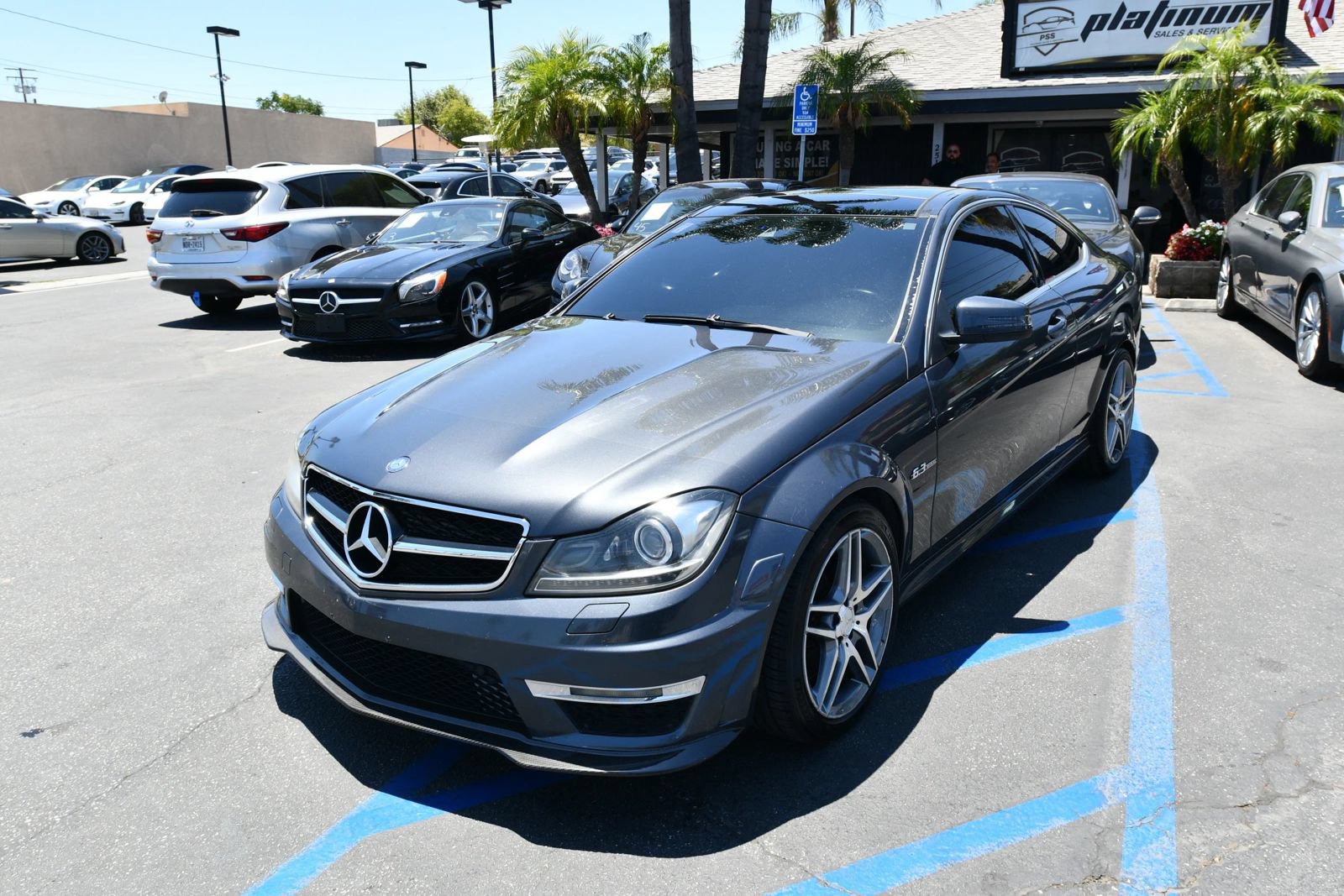 Used 2012 Mercedes-Benz C 63 AMG Coupe w/ Comand 6-disc Pkg image 4