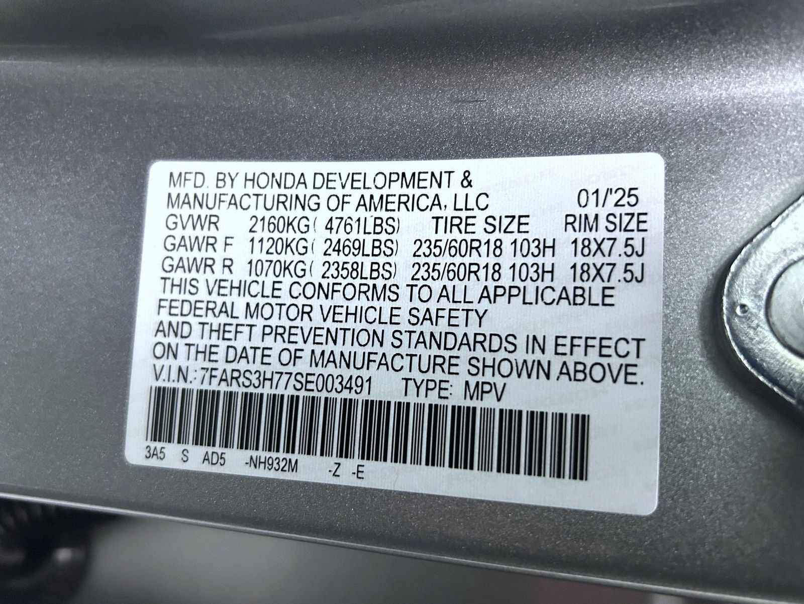 Used 2025 Honda CR-V EX-L image 26