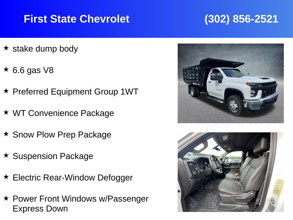 Used 2020 Chevrolet Silverado 3500 W/T w/ WT Convenience Package AWD/4WD image 4