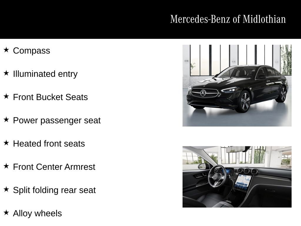 New 2025 Mercedes-Benz C 300 4MATIC Sedan image 12