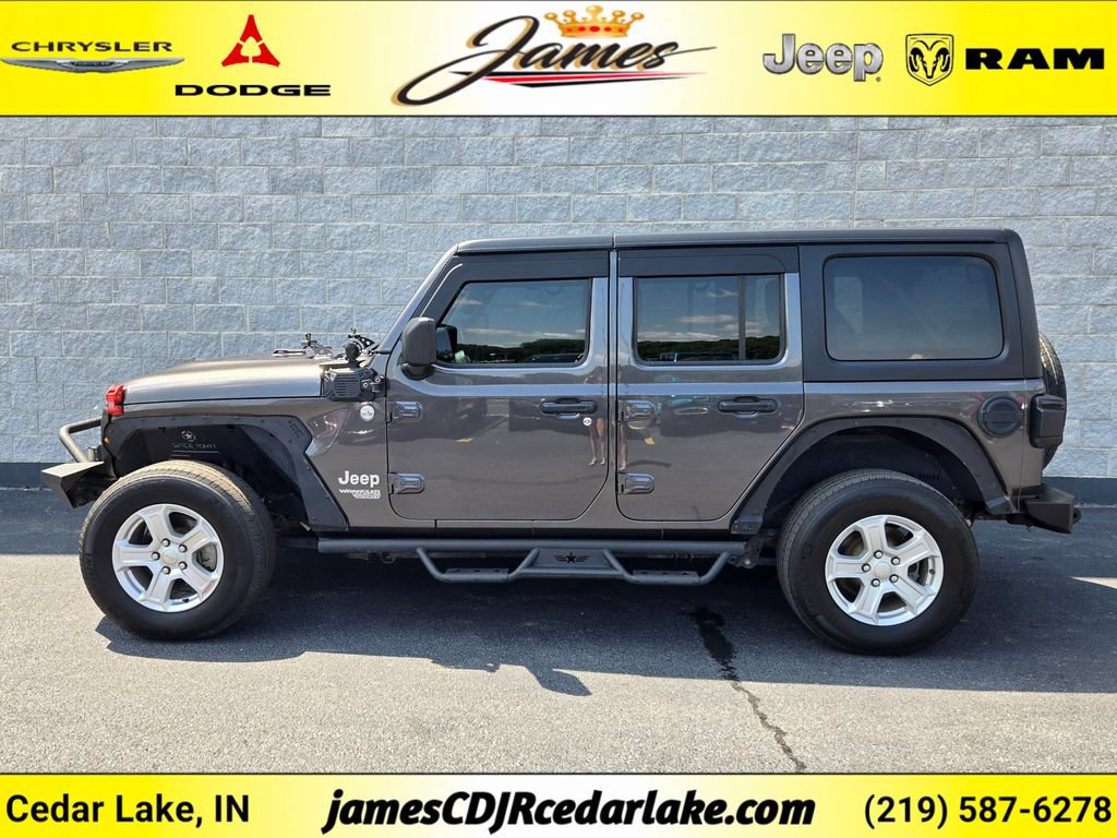 Used 2019 Jeep Wrangler Unlimited Sport S AWD/4WD image 2