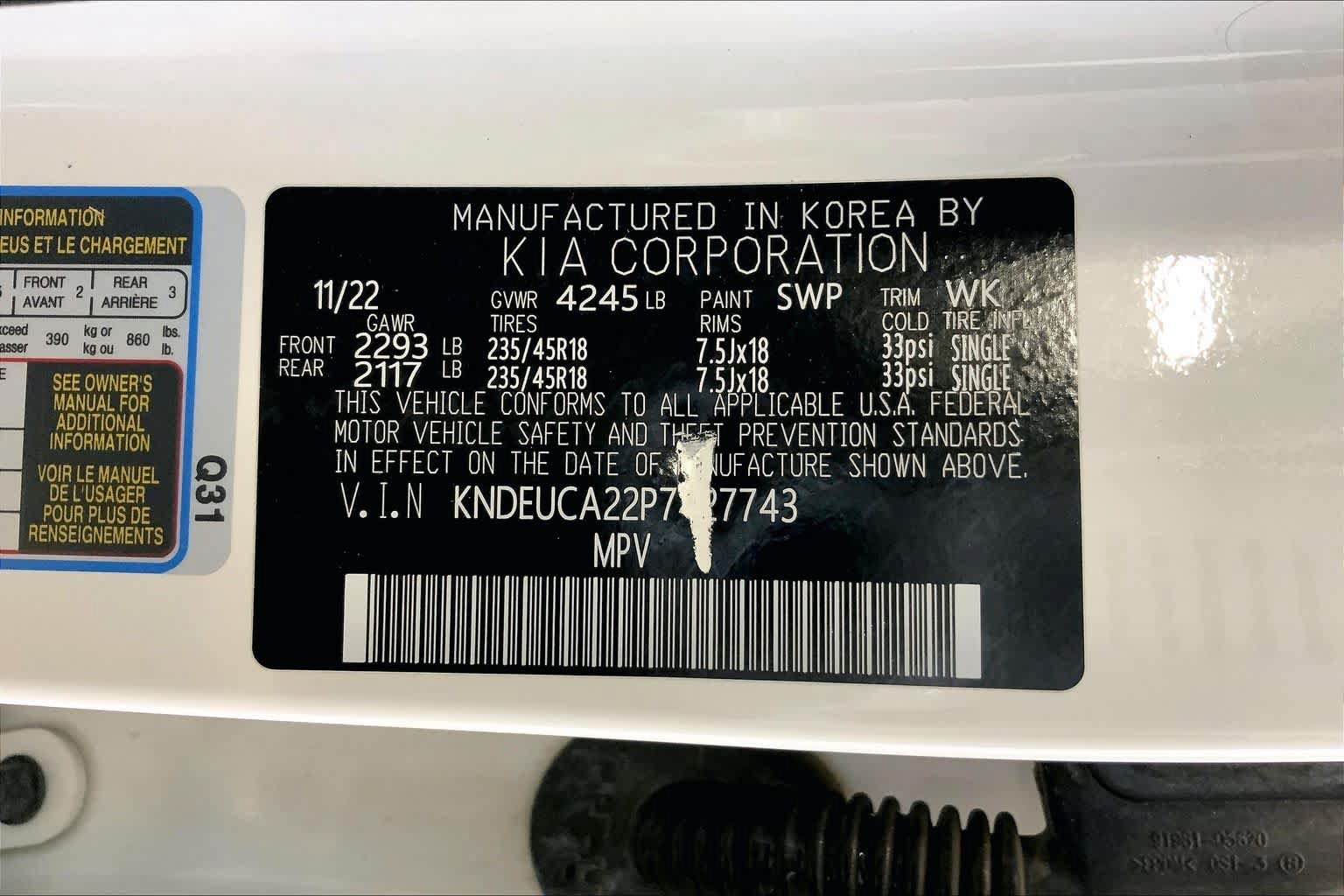 Used 2023 Kia Seltos Nightfall Edition AWD/4WD image 36
