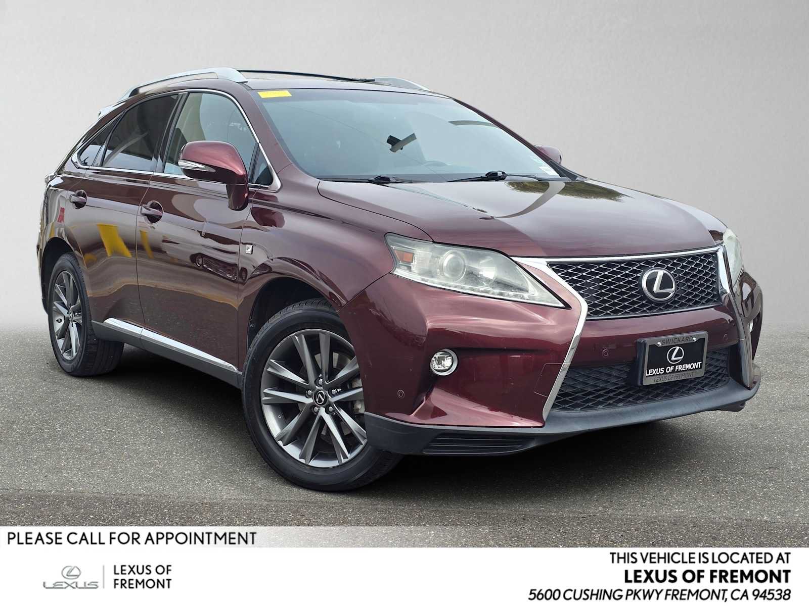 Used 2015 Lexus RX 350 F Sport w/ Navigation Package