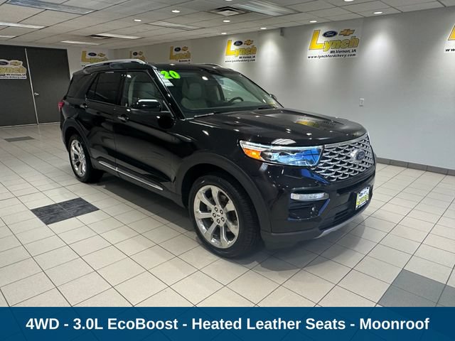 Used 2020 Ford Explorer Platinum w/ Premium Technology Package AWD/4WD 360° Tour