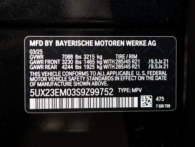 Used 2025 BMW X7 xDrive40i w/ Premium Package image 24