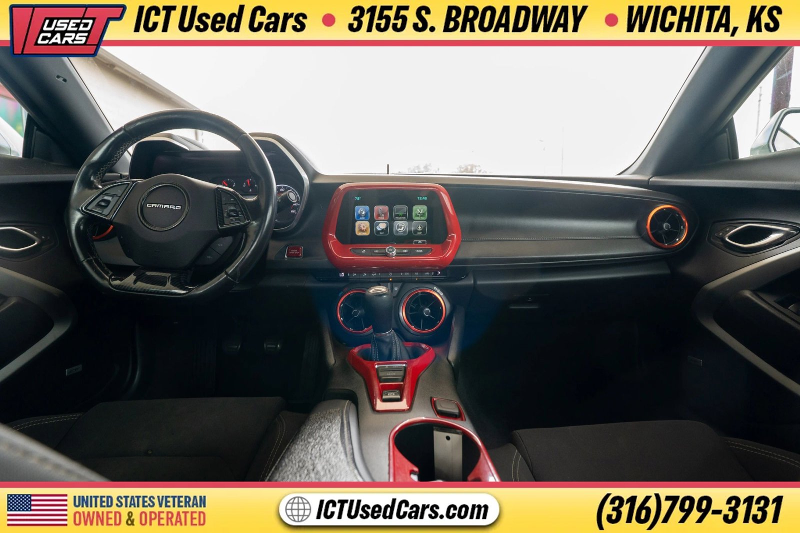 Used 2018 Chevrolet Camaro LS w/ Technology Package RWD image 8